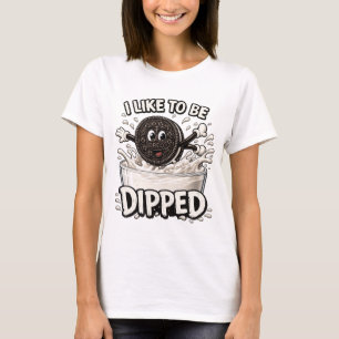 Jag gillar att doppas rolig kakor T-Shirt