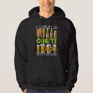 Jag gillar att göra båtar som din Hobby Craft Beer Hoodie