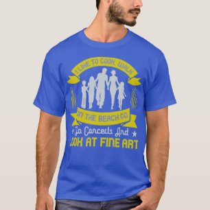 Jag gillar att laga promenad på stranden och gå på t shirt