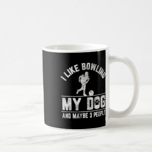 Jag gillar att slita min Hund och kanske tre männi Kaffemugg