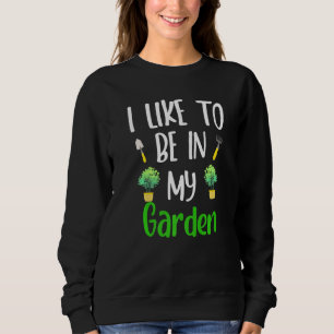 Jag gillar att vara i min Garden Garden, Planter G T Shirt