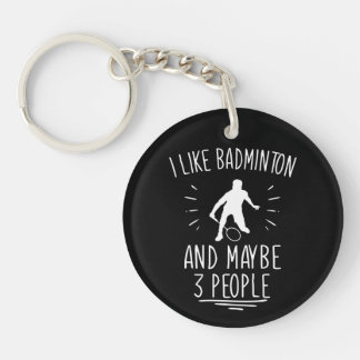Jag gillar Badminton och kanske 3 personer.