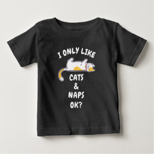 JAG GILLAR BARA CATS & NAPS OK? T SHIRT