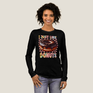 Jag gillar bara donuts t shirt