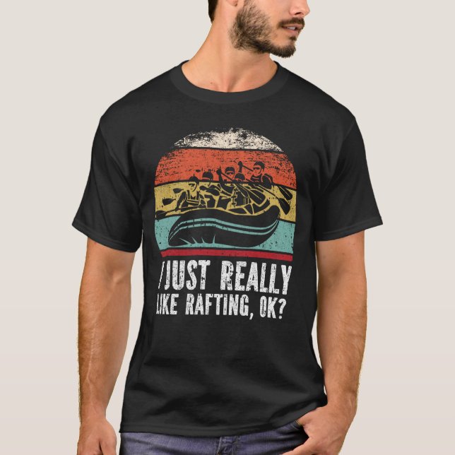 Jag gillar bara Rawing, okej? T Shirt (Framsida)