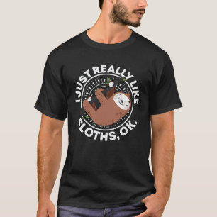 Jag gillar bara sengångare riktigt mycket Sengån T Shirt