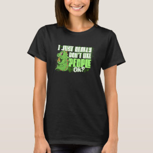 Jag gillar bara Verkligen inte folk Manar eller po T Shirt