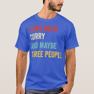 Jag gillar Beer Curry T Shirt