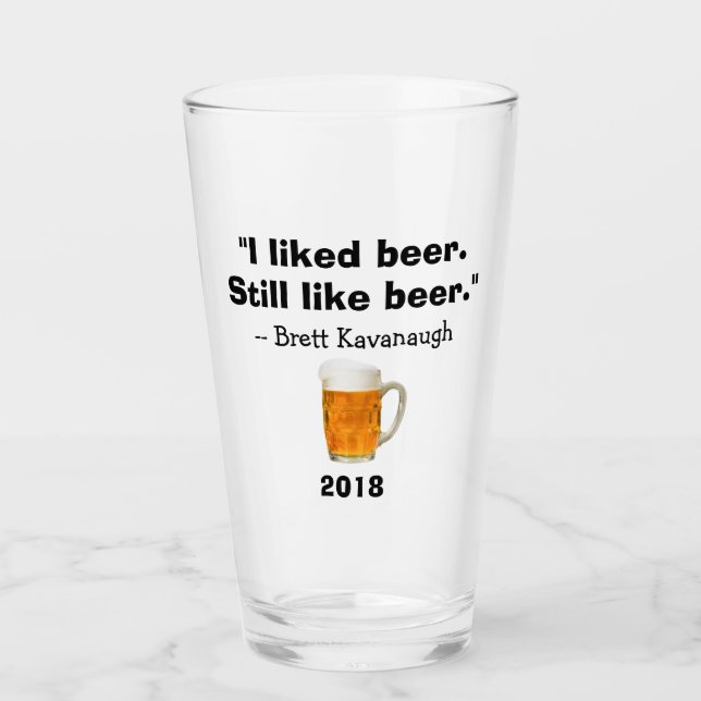 Jag gillar Beer Glaskopp (Framsida)