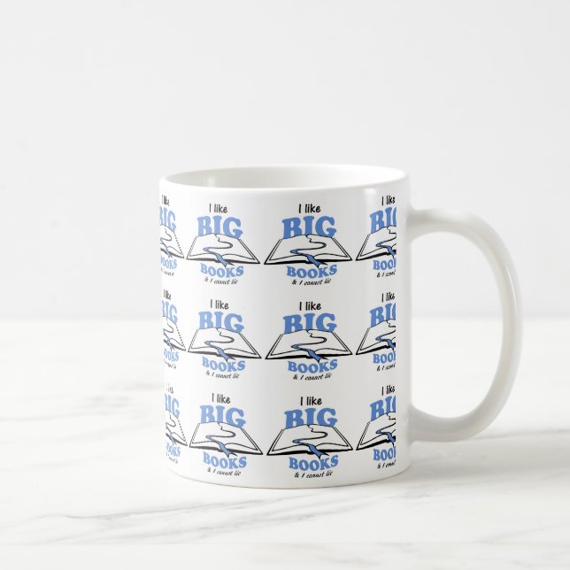 Jag gillar Big Bokar Kaffemugg (Höger)