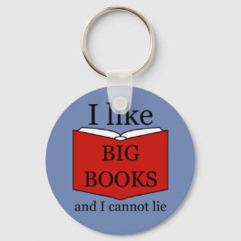 Jag gillar Big Bokar Nyckelring