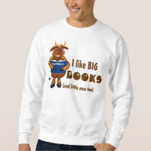 Jag gillar BIG BOKAR Sweatshirt