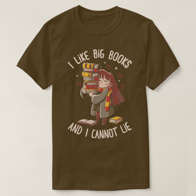 Jag gillar Big Bokar T Shirt (Design framsida)