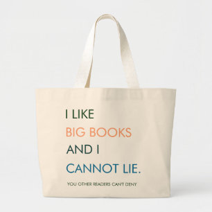 Jag gillar Big Bokar Tote Bag Jumbo Tygkasse