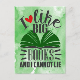 Jag gillar Big Bokar Vykort