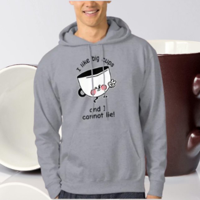 Jag gillar Big Kopp - Lusnyj Hoodie (Skapare uppladdad)