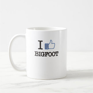 Jag gillar Bigfoot Kaffemugg