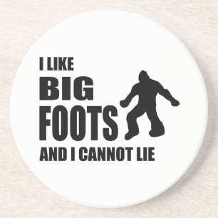 Jag gillar Bigfoots, och jag kan inte ljuga Underlägg Sandsten