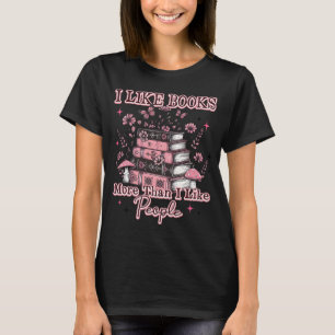 Jag gillar Bokar mer än... T Shirt