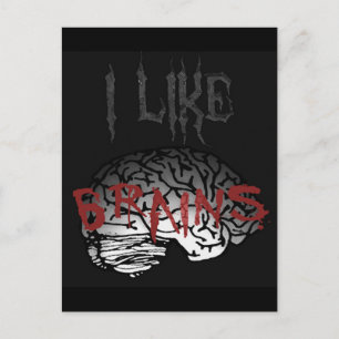Jag gillar Brains Vykort