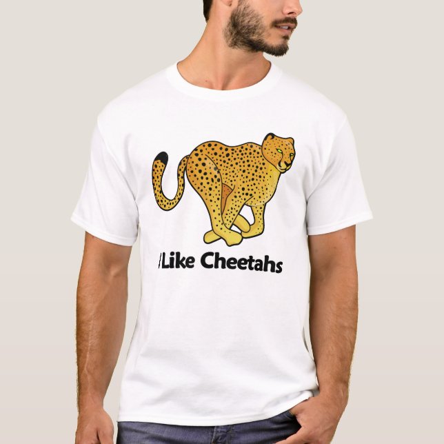 Jag gillar Cheetahs Tröja (Framsida)