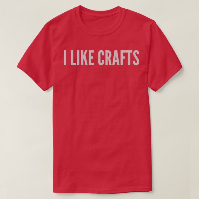 Jag gillar Crafts Beer T Shirt (Design framsida)