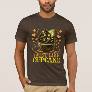 Jag gillar cupkaka t shirt