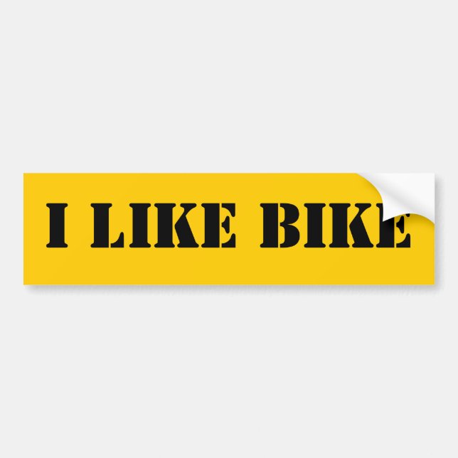 JAG GILLAR CYKELN BILDEKAL (Framsidan)