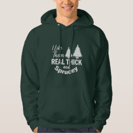 Jag gillar dem riktigt tjocka och skarpa julen hoodie
