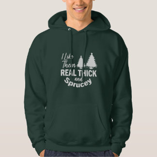 Jag gillar dem riktigt tjocka och skarpa julen hoodie