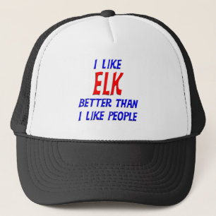 Jag gillar den bättre älgen, än jag gillar folk truckerkeps