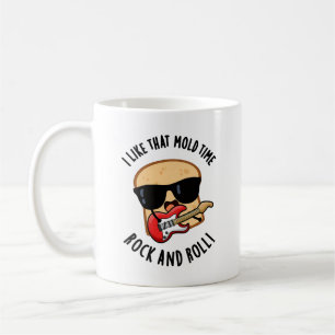 Jag gillar den där Rock and roll-bruny Bread Pu Kaffemugg