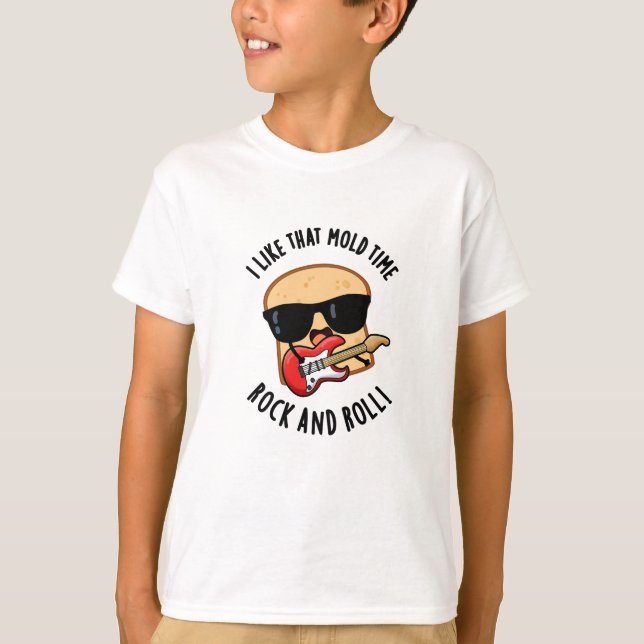 Jag gillar den där Rock and roll-bruny Bread Pu T Shirt (Framsida)