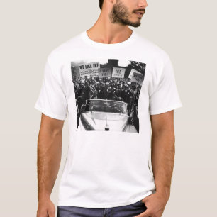 Jag gillar den Ike Dwight D. Eisenhower kampanjen T Shirt