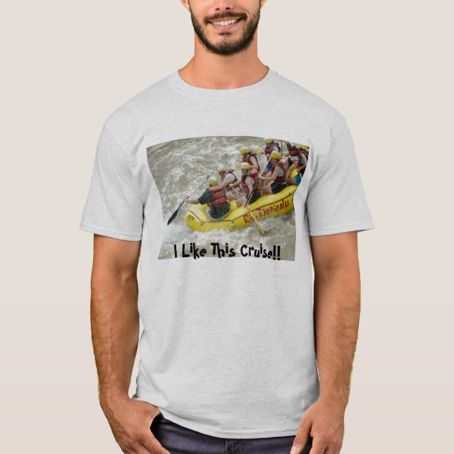 Jag gillar denna kryssning!! tee (Framsida)
