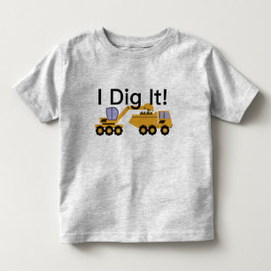 Jag gillar det design - Småbarns finstickad t-shir T Shirt