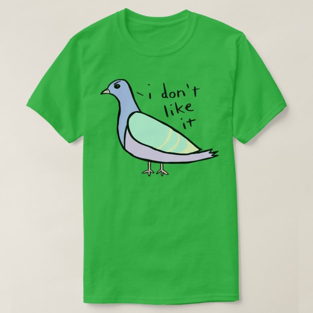 Jag gillar det inte t shirt (Design framsida)