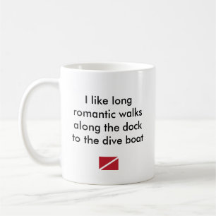 Jag gillar det långa romantiker… dykfartyget kaffemugg