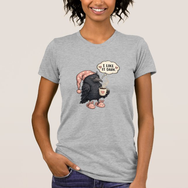 JAG GILLAR DET MÖRKT T SHIRT (Framsida)
