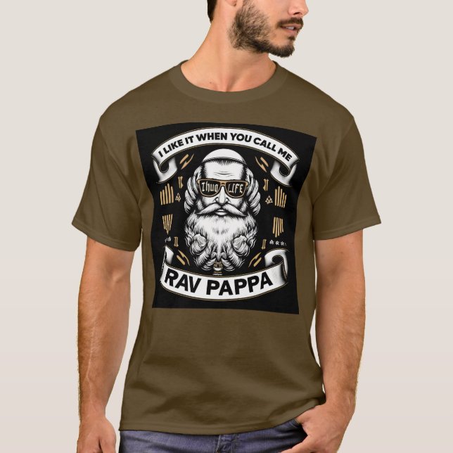 Jag gillar det när du kallar mig Rav pappa V1 T Shirt (Framsida)