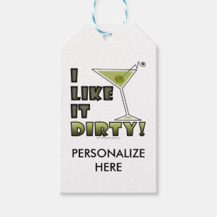 JAG GILLAR DET SMUTSAR NER! Smutsa ner den Martini Presentetikett