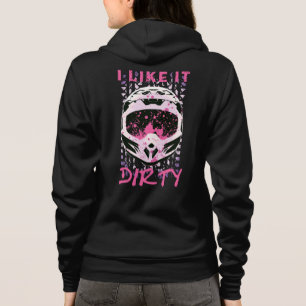 Jag gillar det smutsigt - Dirt Bike Funny Quote T Shirt