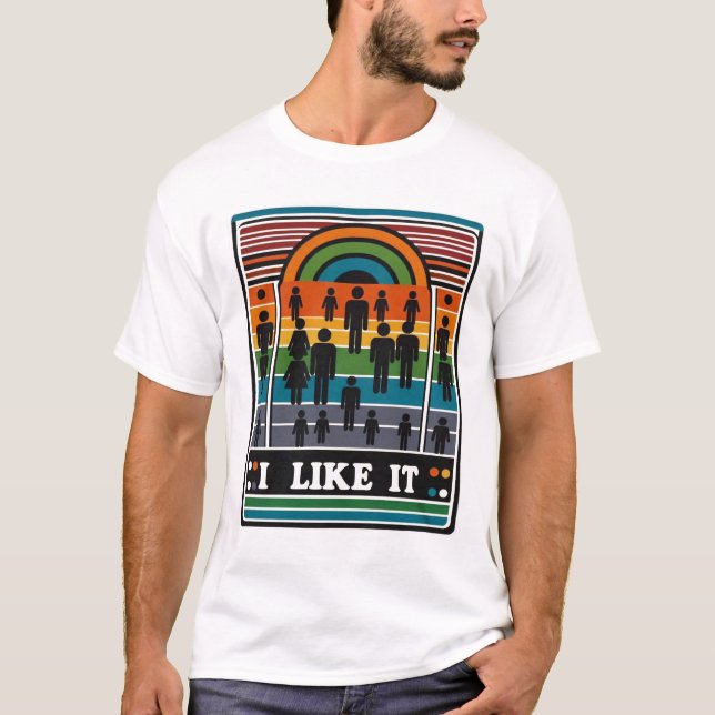 Jag gillar det t shirt (Framsida)