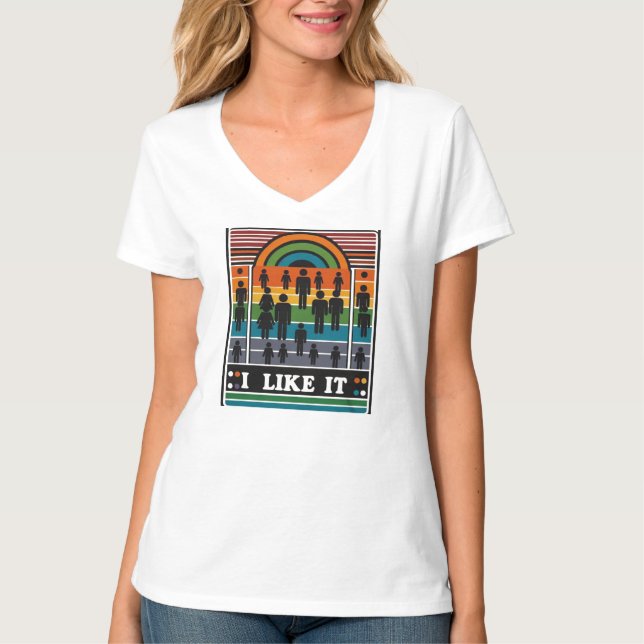 Jag gillar det t shirt (Framsida)