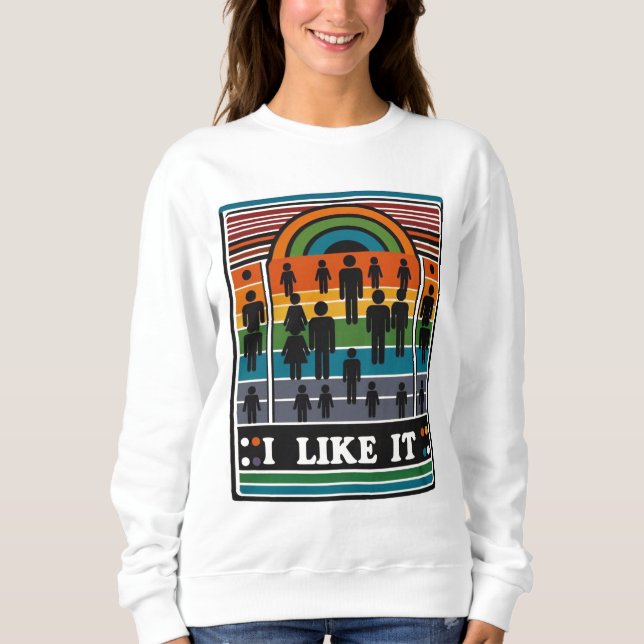 Jag gillar det t shirt (Framsida)