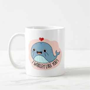 Jag gillar dig... Du är en fin val. Kaffemugg