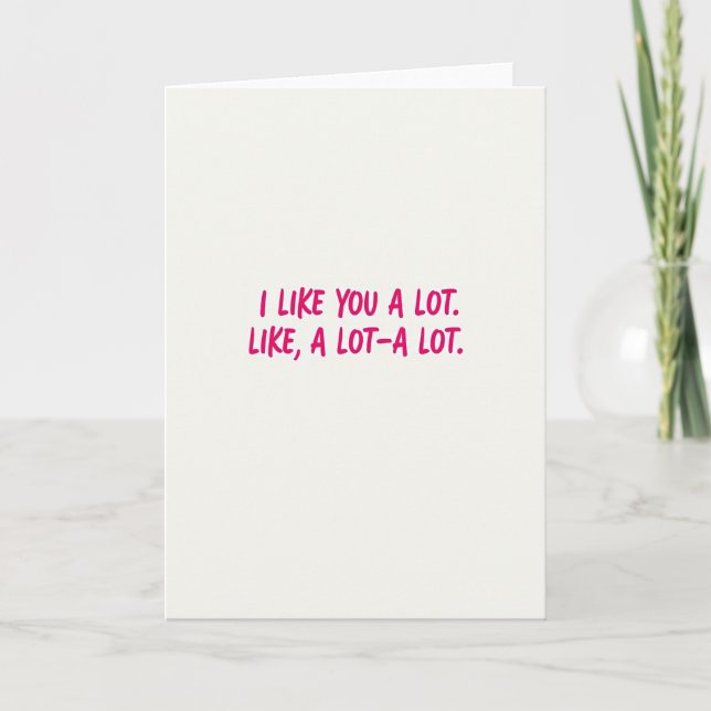 Jag Gillar Dig Mer Än Mycket Kort (Framsida)