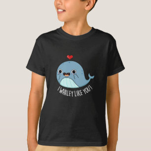 Jag gillar dig... Mörk BG. T Shirt