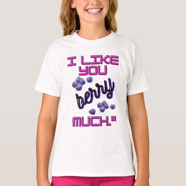 JAG GILLAR DIG MYCKET T SHIRT (Framsida)