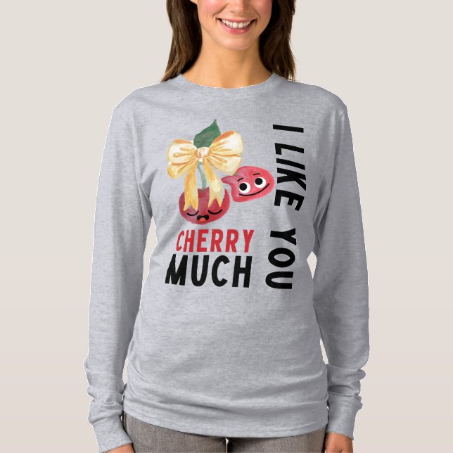 JAG GILLAR DIG MYCKET T SHIRT (Framsida)